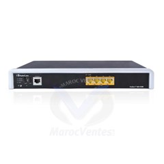 Passerelle VoIP Mediant 500 et contrôleur de session d'entreprise  Contrôleur de frontière (E-SBC) avec 1 interface vocale E1/T1  évolutive avec une licence logicielle pour les sessions SBC. M500-V-1ET