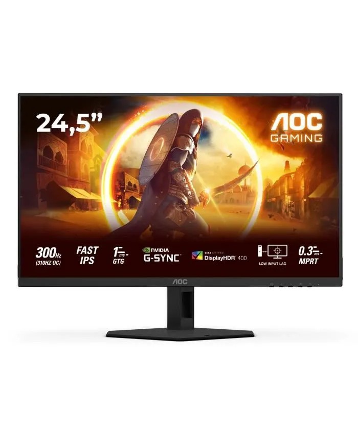 MONITEUR 25G4SRE 24,5'' 16:9 FAST IPS 300HZ (OZ310HZ) 1920X1080 HDMI et DisplayPort 25G4SRE