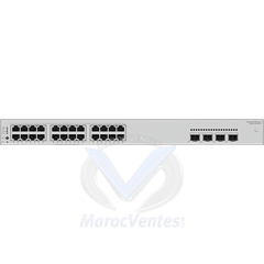 Switch eKitEngine S220S-24P4JX (24*10/100/1000BASE-T ports (400 W PoE+), 2*10GE SFP+, 2*2.5GE SFP, built-in AC 98012518