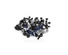 JEU D'ECROUS A CAGE M6 (VIS+ECROU+RONDELLE) 20 PIÈCES LN-DGR-KFS-M620-XX