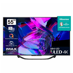 TV  Smart TV MINILED 4K 55'' (139 cm)  (3840 x 2160 px) 24 Mois HIS55U7N