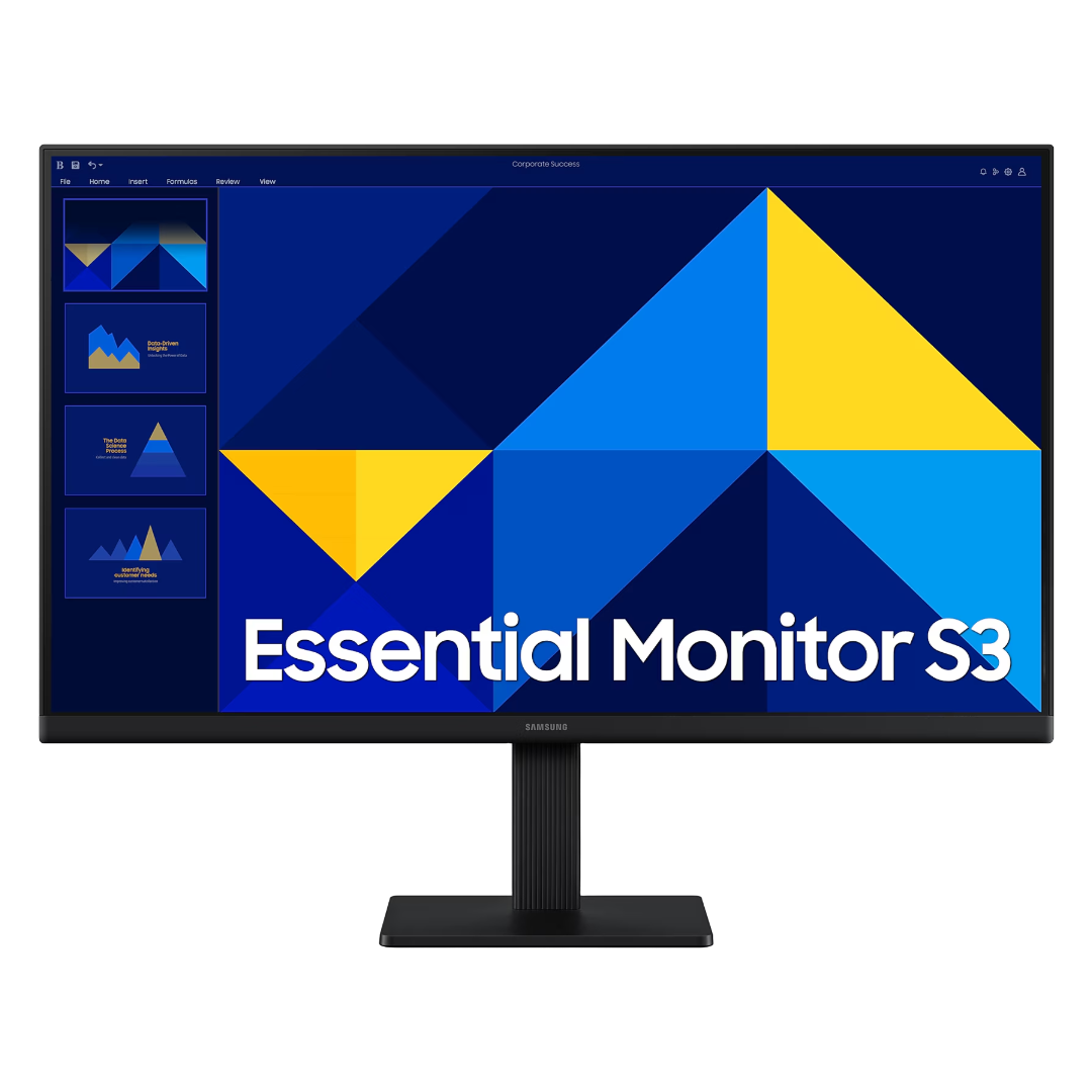 SAMSUNG Moniteur Gamme D 24'' 100 Hz Flat Serie 3 1920*1080 Tps 5ms 1 HDMI 12 Mois LS24D300GAUXEN