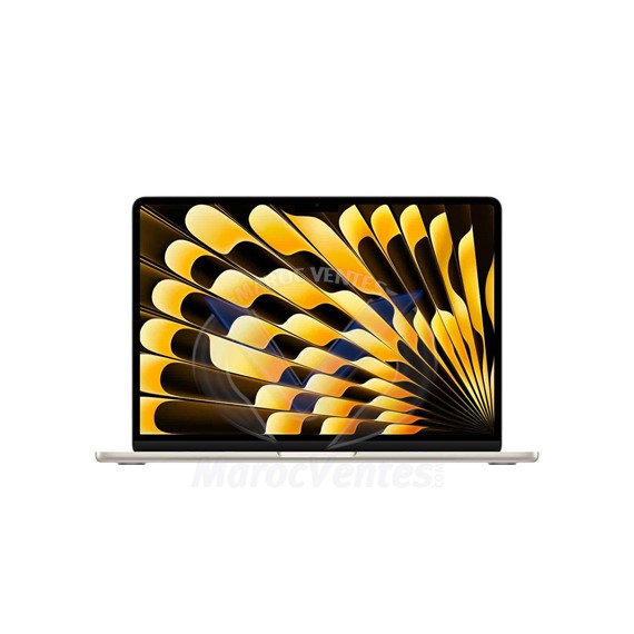 MacBook Air 13 pouces (2025) puce Apple M4 24 Go SSD 512 Go STARLIGHT MC6A4