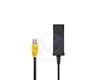 Cordon RJ9 Standard X3 Connecteur RJ9 de Couleur Jaune RJ9 Standard X3