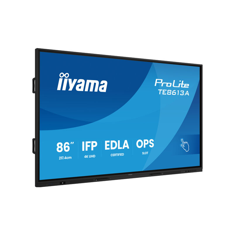 ProLite Ecran Interactif 86 Pouces 4K UHD Certifié Google EDLA TE8613A-B1AG