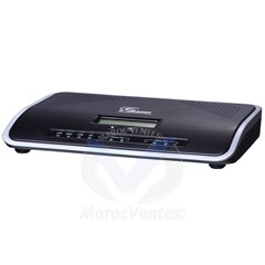IP PBX Jusqu'a 30 Appels Sumultanés 500 Utilisateurs 2 Ports FXO FXS PoE USB Carte SD