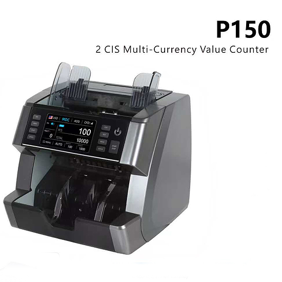 Compteur de Valeurs Multidevises P150 CIS P150