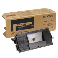 Toner original noir pour Imprimante Kyocera Ecosys P3145dn (TK-3160)