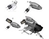 Kit d'accessoires pour téléphone VoIP sans fil CP-LOCK-7921G