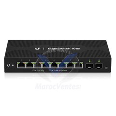 Switch EdgeMAX EdgeSwitch 8x RJ45 1000Mb/s PoE 2x SFP ES-10XP-EU