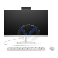 HP AiO ProOne 240 G10 Intel Core i5-1335U (up to 4,60 GHz, 12 MB cache L3, 10 cores) - 8GB DDR4-3200 MHz , PCIe® NVMe™ 512 Go, Intel® Iris® Xᵉ , Realtek Wi-Fi 6 RTL8852BE (2x2) et Bluetooth® 5.3 , 2x USB Type-A, USB Type-C®, HDMI 1.4, RJ-45, casque/microp