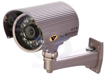 Caméra IP etanche  avec une résolution horizontale de 420 lignes TV