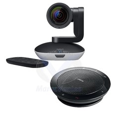 Système de visioconférence sans fil Logitech KIT Group PTZ Pro2 + Jabra Speak 510