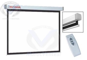 Ecran de projection éléctrique 213 x 213 avec télécommande NV-E2/2