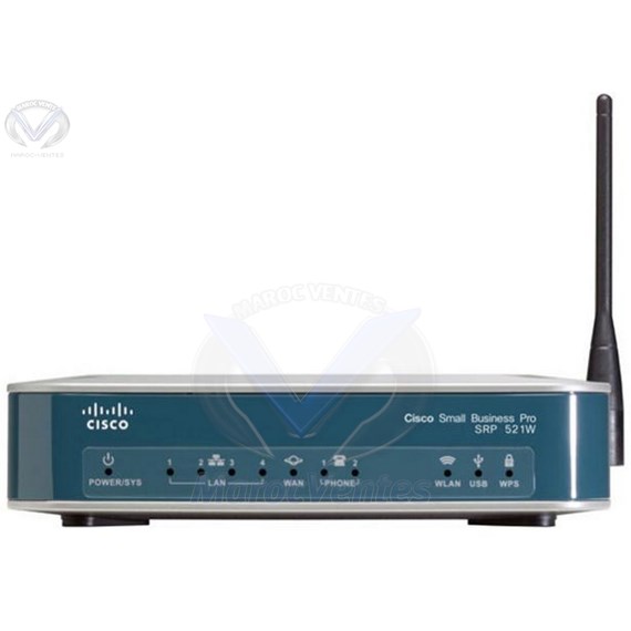 Routeur sans fil SRP521W Services Ready Platform avec commutateur 4 ports