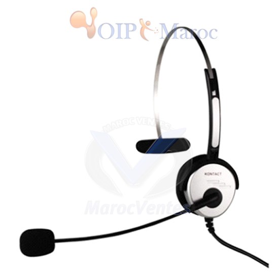 Casque avec micro pour téléphone IP For600