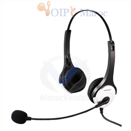 Casque avec micro pour téléphone IP For600