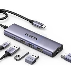 UGREEN Station d'accueil USB-C 5 en 1 15596